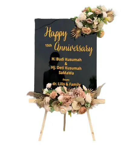 Papan Bunga Akrilik Talunblandong